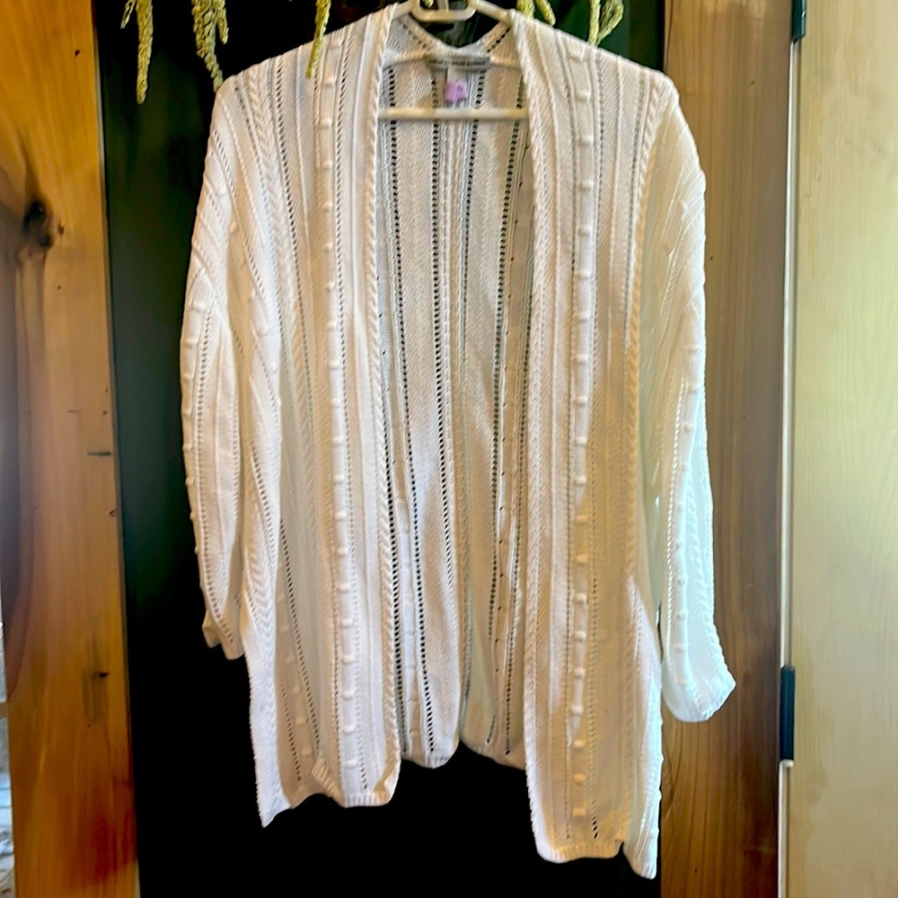 Cotton by Autumn Cashmere Size Small Cardigan